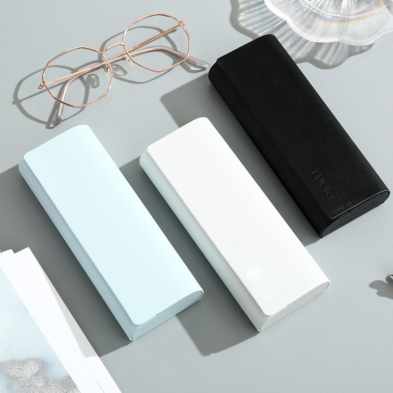Slim Rectangular Eyeglass Case with Magnetic Closure