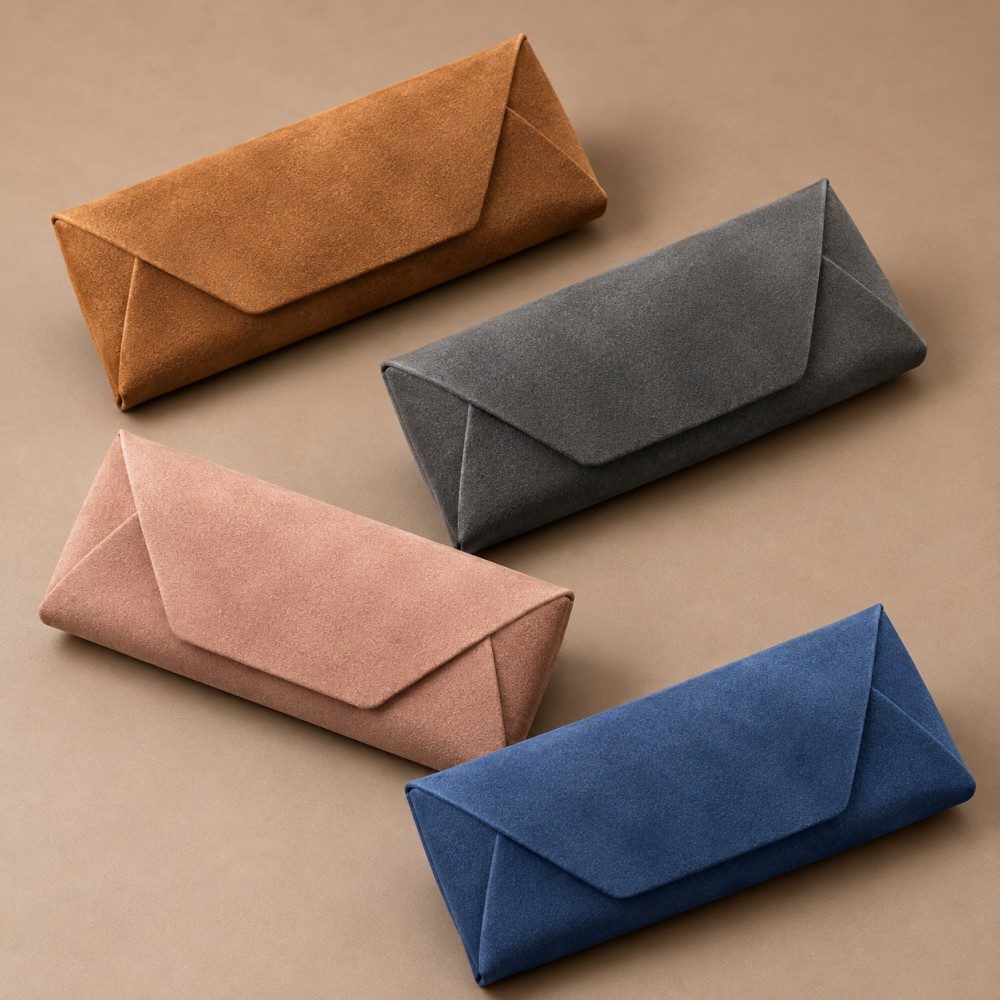 Its envelope-style flap, concealed magnetic closure and short-pile lining combine a clean appearance with convenient everyday storage.
